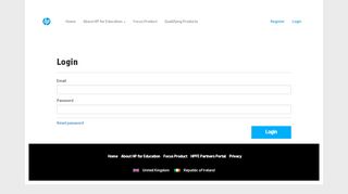 
                            6. Login - HP For Education