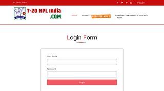 
                            5. Login - HPL 20 INDIA | Home :: hpl20india