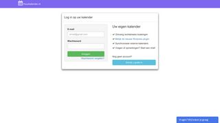 
                            7. Login Huurkalender.nl