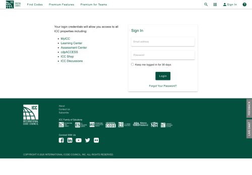 
                            4. login - ICC Codes - International Code Council