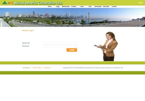 
                            11. Login - ICL Mutual Benefits Corporation Ltd