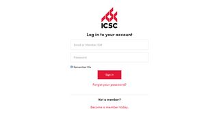 
                            5. Login - ICSC