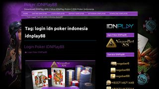 
                            1. login idn poker indonesia idnplay88 | Poker IDNPlay88