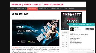 
                            3. Login IDNPLAY – IDNPLAY | POKER IDNPLAY | DAFTAR IDNPLAY