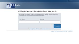 
                            2. Login - IHK Berlin