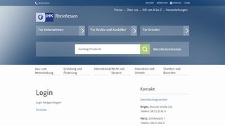 
                            1. Login - IHK für Rheinhessen