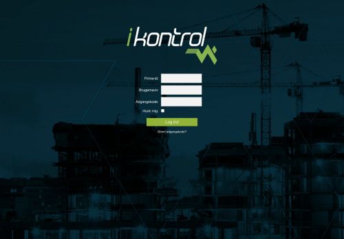 
                            1. Login - iKontrol