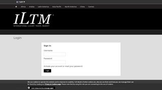 
                            7. Login - ILTM Latin America