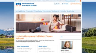 
                            3. Login im Finanz-Verbund | Raiffeisenbank Isar-Loisachtal eG