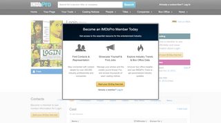 
                            2. Login - IMDbPro