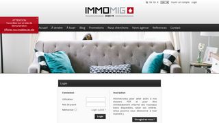 
                            4. Login - immomig.com