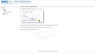 
                            11. Login - IMO's Virtual Publications - International Maritime Organization