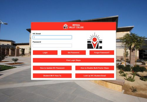 
                            8. Login - Imperial Valley College