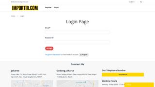 
                            4. Login - Importir.com