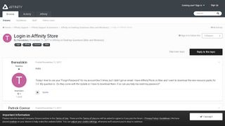 
                            5. Login in Affinity Store - Affinity on Desktop Questions (Mac and ...
