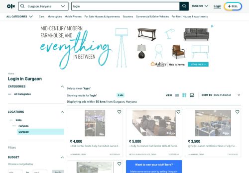 
                            1. Login in Gurgaon - OLX.in