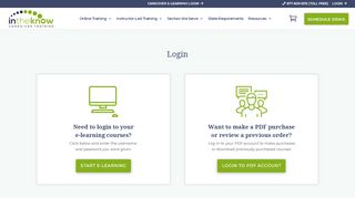 
                            5. Login | In The Know Caregiver Training