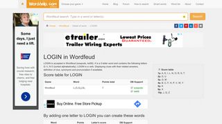 
                            9. LOGIN in Wordfeud - WordHelp.com