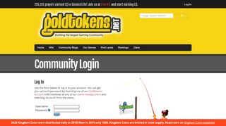 
                            13. Login | Increase Second Life Traffic, Make Free Money - Goldtokens