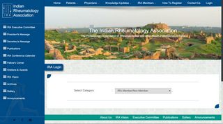 
                            11. Login - Indian Rheumatology Association