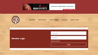 
                            5. Login | Indiana Basketball Coaches Association