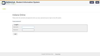 
                            4. Login - Indiana Online Academy