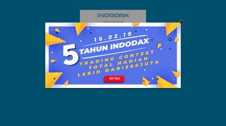 
                            2. Login Indodax