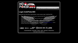 
                            5. Login IndoPoker365 - Link Alternatif IndoPoker365 | Website ...