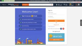 
                            2. Login - Industrybuying