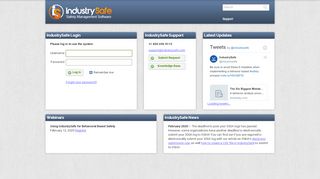 
                            1. Login - IndustrySafe