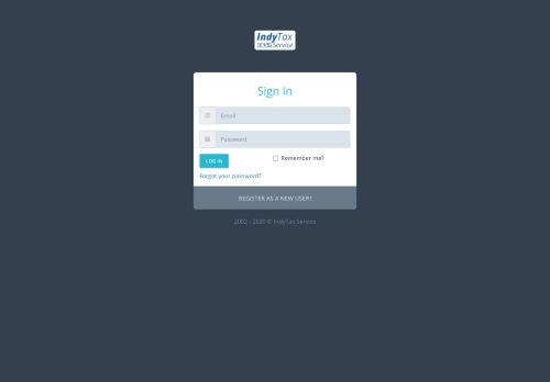 
                            5. Login - Indy Tax Service