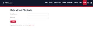 
                            12. Login - Infinite Flight Delta VA