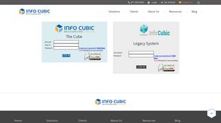 
                            2. Login | Info Cubic