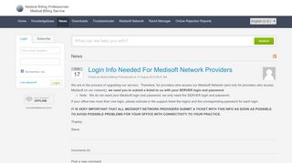 
                            6. Login Info Needed For Medisoft Network Providers - Powered by ...