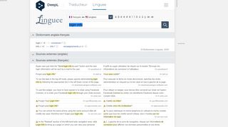 
                            1. login info - Traduction française – Linguee