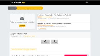 
                            5. Login Informática - Acessos, Consultas e Navegação na Internet perto ...