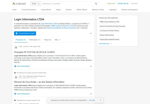 
                            3. Login Informática Ltda - JusBrasil