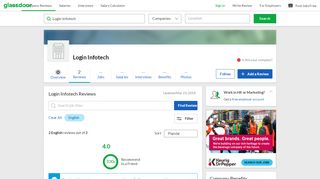 
                            9. Login Infotech Reviews | Glassdoor