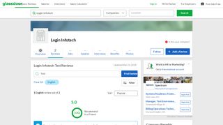 
                            4. Login Infotech Test Reviews | Glassdoor