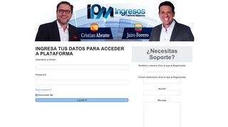 
                            1. LOGIN — Ingresos Pasivos Masivos