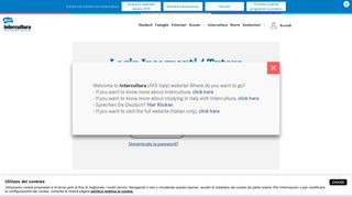 
                            3. Login Insegnanti / Tutors - Intercultura