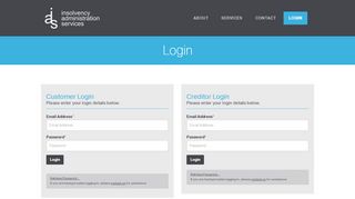 
                            10. Login - Insolvency Administration Services » Insolvency Administration ...