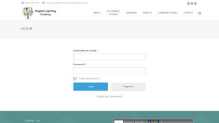 
                            4. Login – Inspire Learning Academy