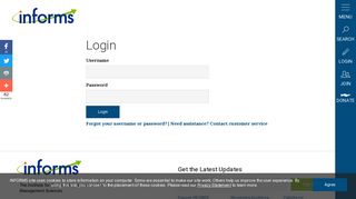 
                            5. Login - Institute for Operations Research and the ...