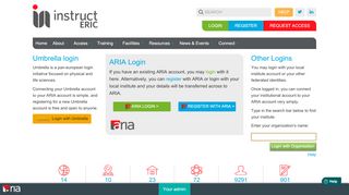 
                            4. Login - Instruct-ERIC