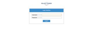 
                            8. Login Interface - Rolling Thunder Volleyball