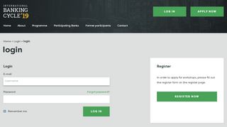 
                            10. login - International Banking Cycle