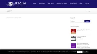 
                            2. Login - International Federation of Medical Students ... - IFMSA