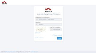 
                            1. Login into Equity Group Foundation