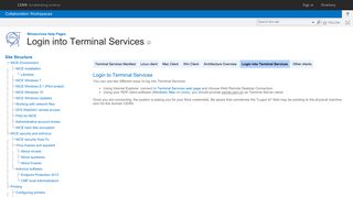 
                            6. Login into Terminal Services - Collaboration Workspaces - CERN